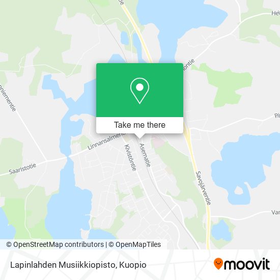 Lapinlahden Musiikkiopisto map