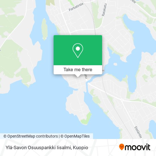 Ylä-Savon Osuuspankki Iisalmi map