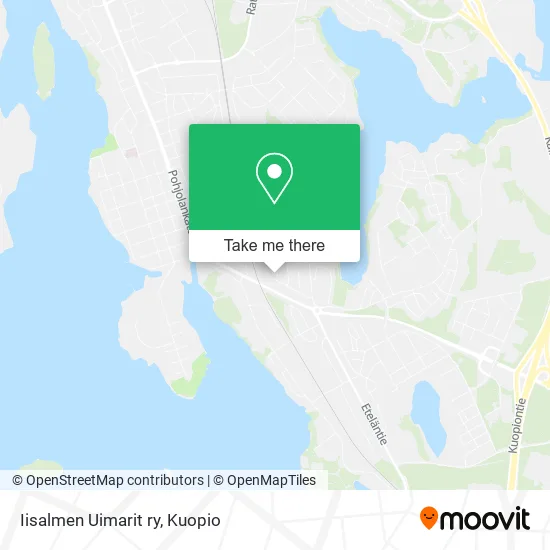 Iisalmi Swimmers Association map