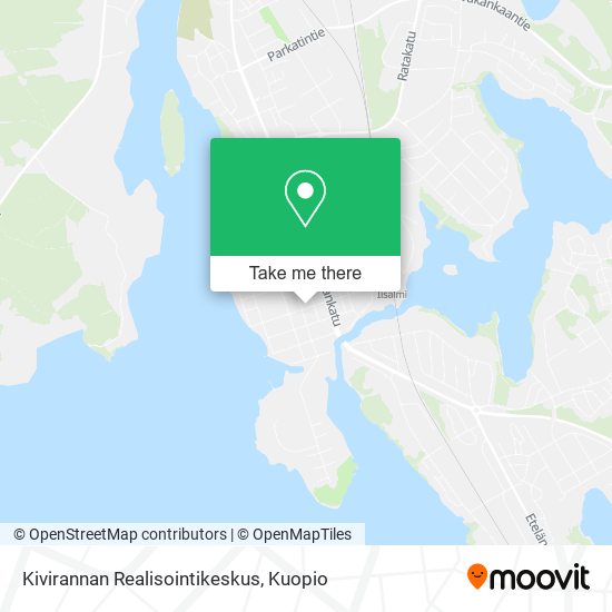 Kivirannan Realisointikeskus map
