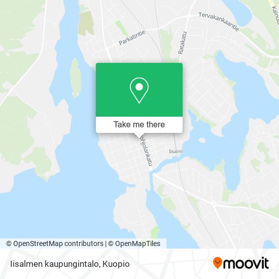 Iisalmen kaupungintalo map