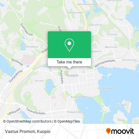 Vastus Promoti map