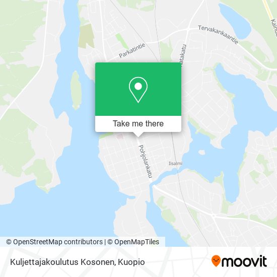 Kuljettajakoulutus Kosonen map