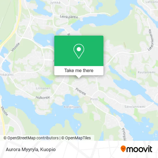 Aurora Myyryla map