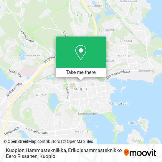 Kuopion Hammastekniikka, Erikoishammasteknikko Eero Rissanen map