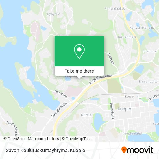 Savon Koulutuskuntayhtymä map