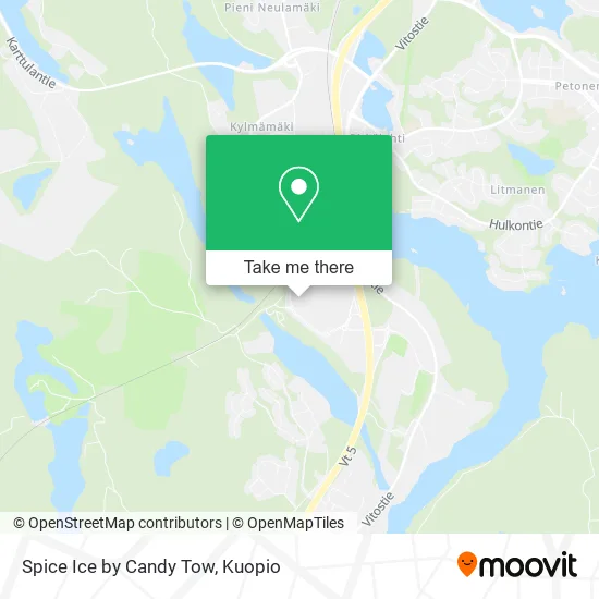 Spice Ice by Candy Tow map