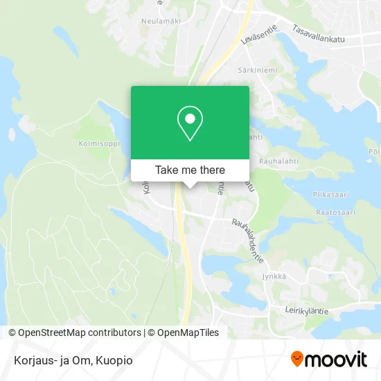 Korjaus- ja Om map