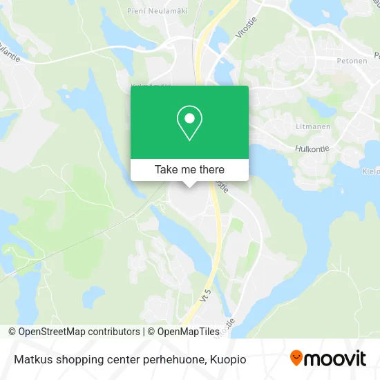 Matkus shopping center perhehuone map