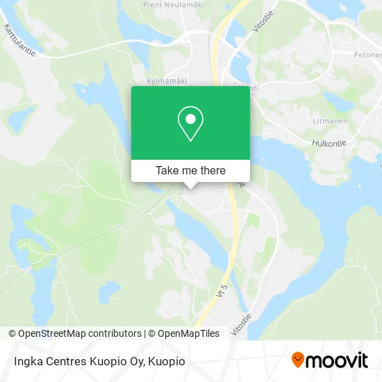 Ingka Centres Kuopio Oy map