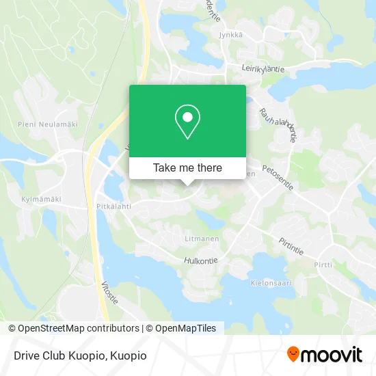 Drive Club Kuopio map