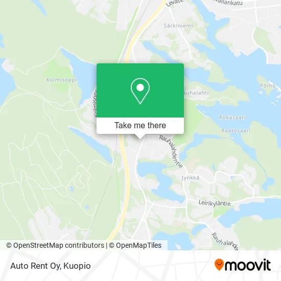 Auto Rent Oy map