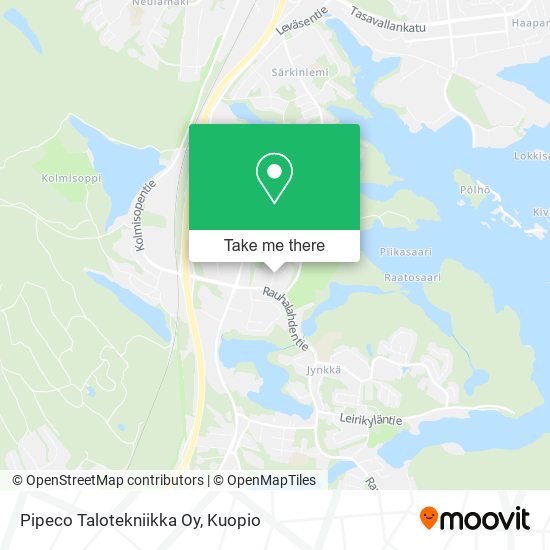 Pipeco Talotekniikka Oy map