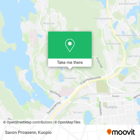 Savon Proasenn map