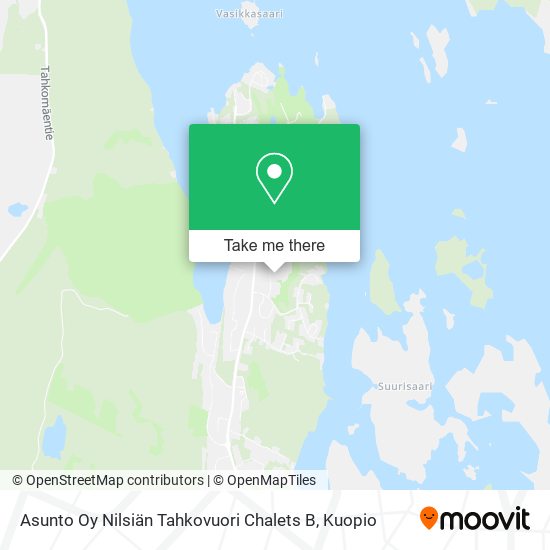 Asunto Oy Nilsiän Tahkovuori Chalets B map