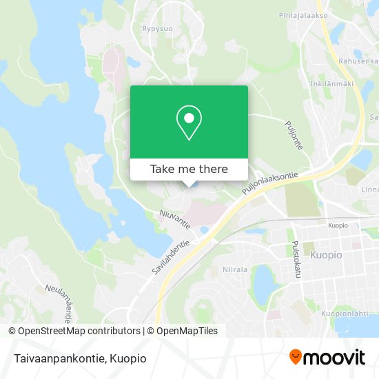 How to get to Taivaanpankontie in Kuopio by Bus?