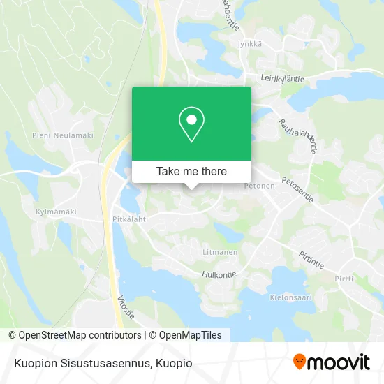 Kuopion Sisustusasennus map