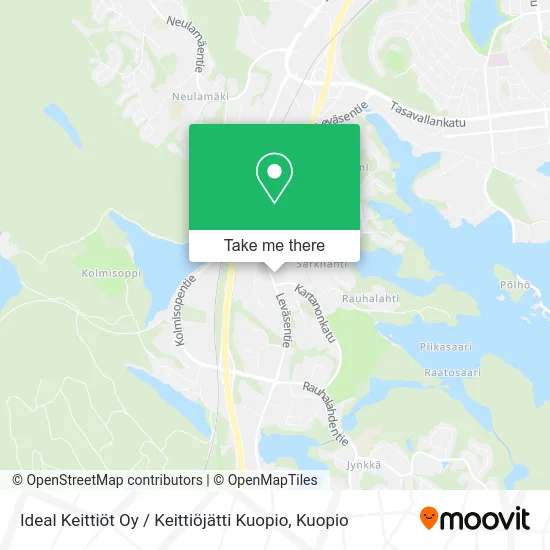 Ideal Keittiöt Oy / Keittiöjätti Kuopio map