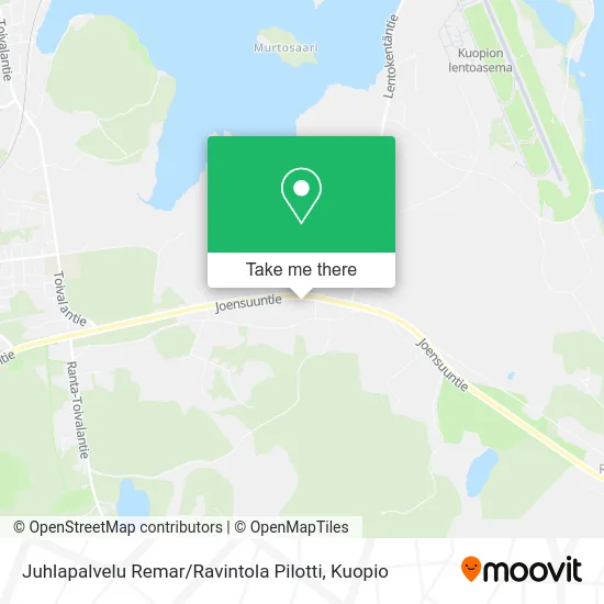 Juhlapalvelu Remar / Ravintola Pilotti map