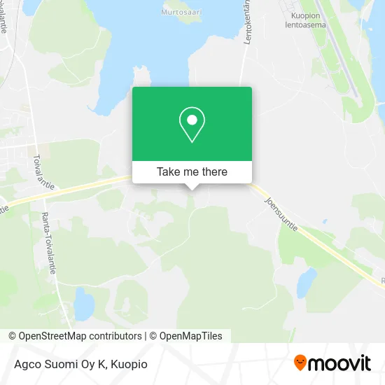 Agco Suomi Oy K map