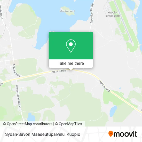 Sydän-Savon Maaseutupalvelu map
