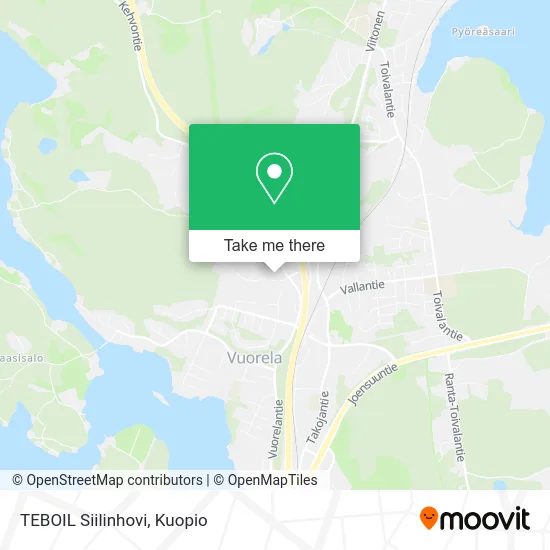 TEBOIL Siilinhovi map