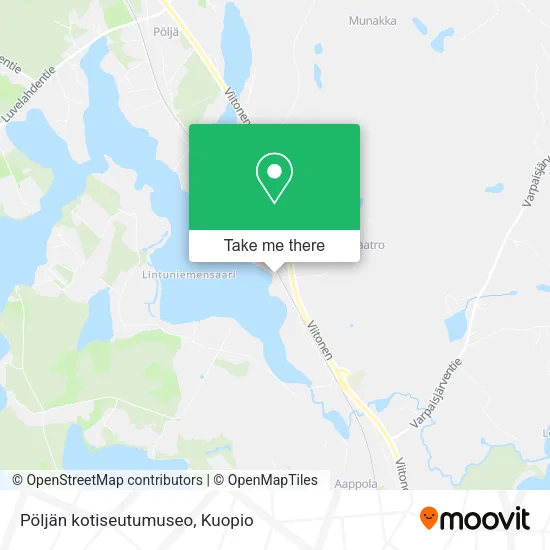 Pöljän kotiseutumuseo map