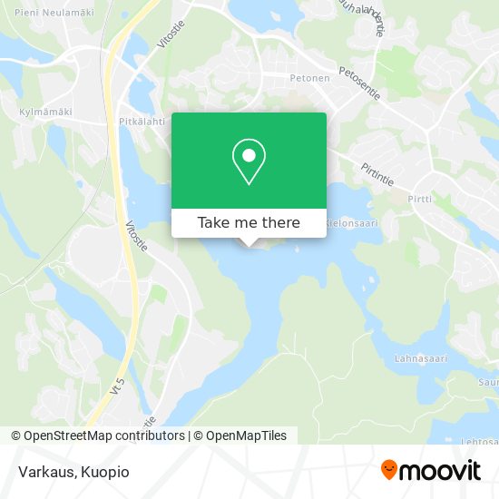 Varkaus map