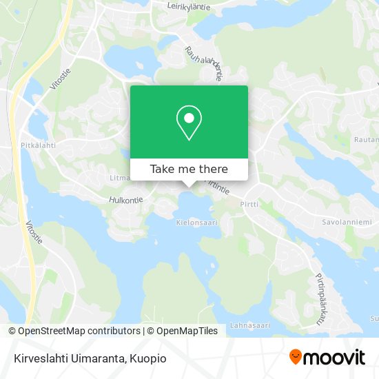 Kirveslahti Uimaranta map