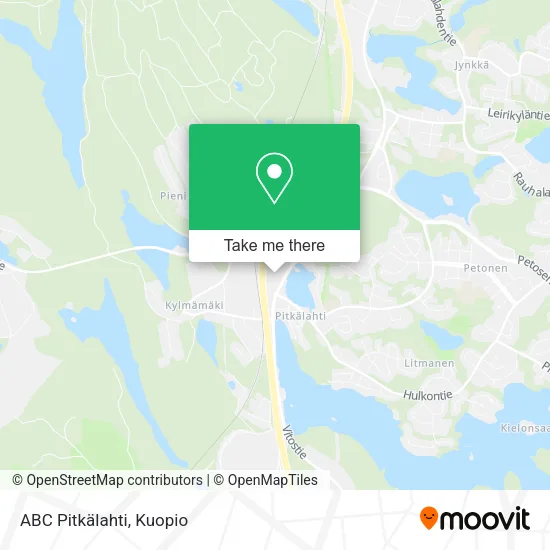 ABC Pitkälahti map