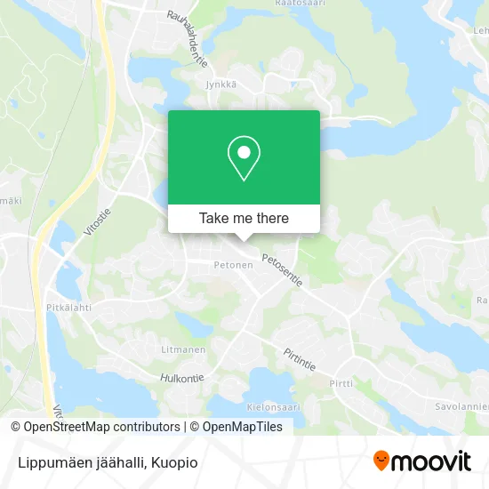 Lippumäen jäähalli map