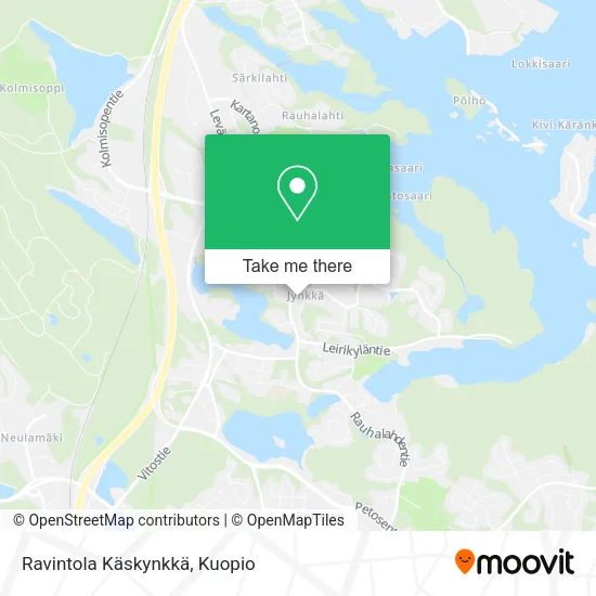 Ravintola Käskynkkä map