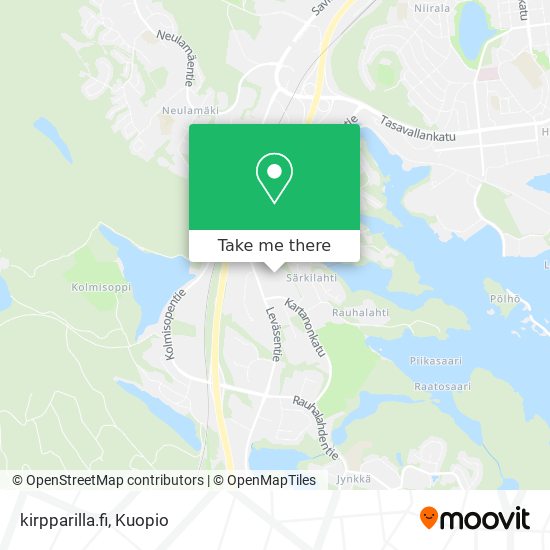 kirpparilla.fi map