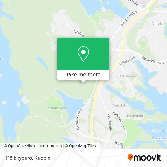 How to get to Pölkkypuro in Kuopio by Bus?