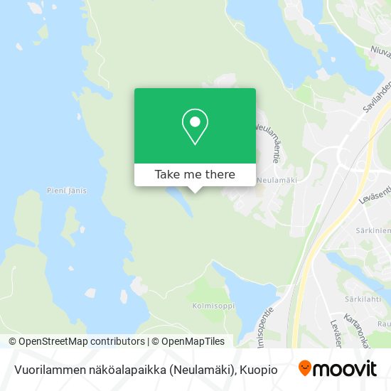 Vuorilammen näköalapaikka (Neulamäki) map