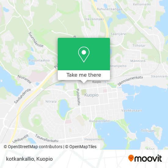 kotkankallio map