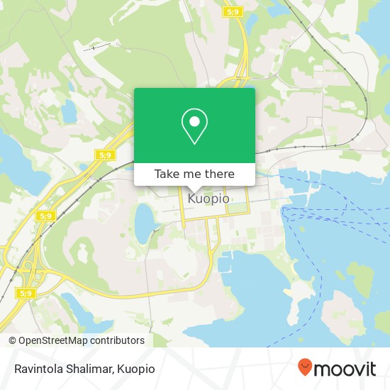 Ravintola Shalimar map
