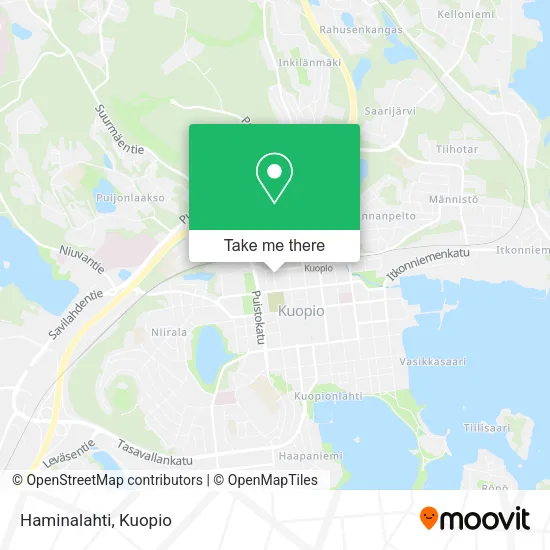 Haminalahti map