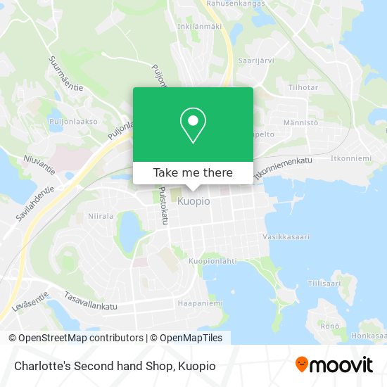 Charlotte's Second hand Shop map