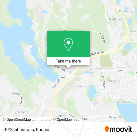 KYS laboratorio map