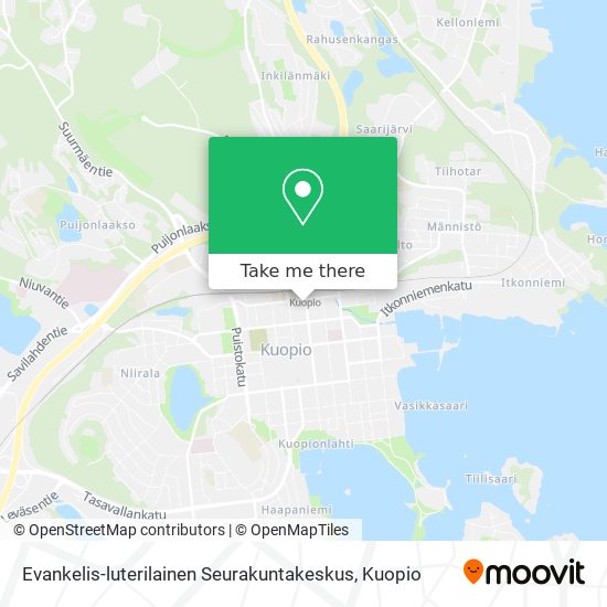 Evankelis-luterilainen Seurakuntakeskus map