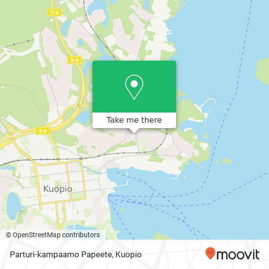 Parturi-kampaamo Papeete map