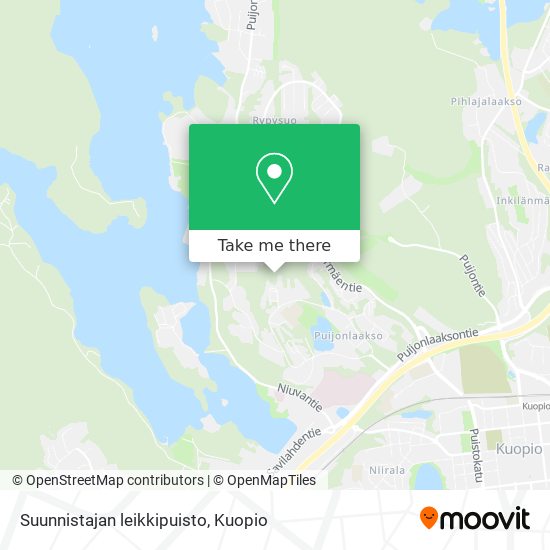 Suunnistajan leikkipuisto map