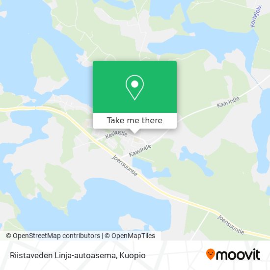 Riistaveden Linja-autoasema map