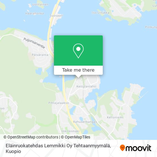 Eläinruokatehdas Lemmikki Oy Tehtaanmyymälä map