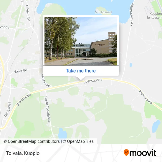 Toivala map