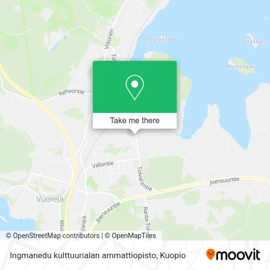 Ingmanedu kulttuurialan ammattiopisto map