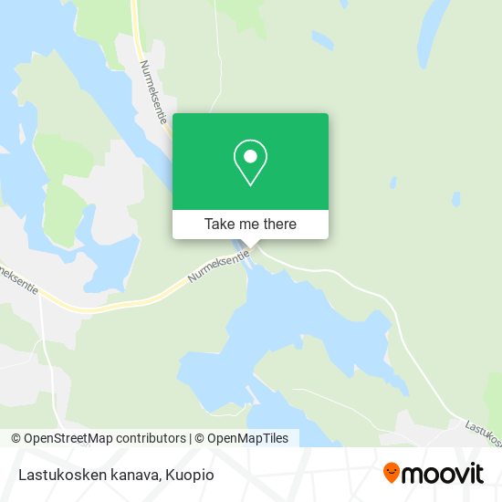 Lastukosken kanava map