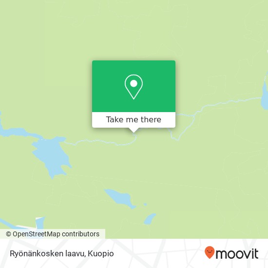 How to get to Ryönänkosken laavu in Kuopio by Bus?