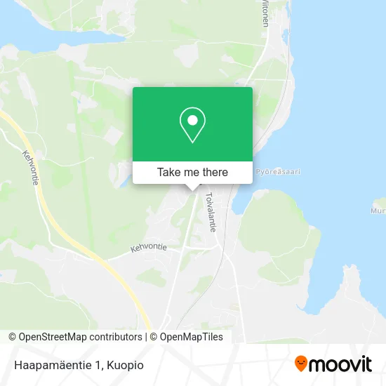 Haapamäentie 1 map